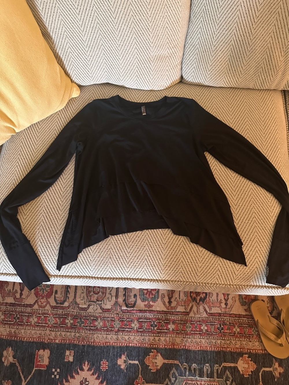 Free People Black Long-Sleeve